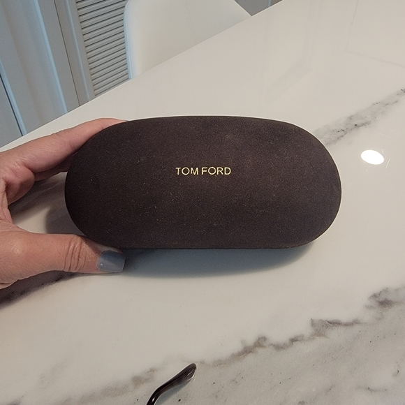 TOM FORD Gold Cat Eye Aviator with Mirrored Lens (Nastasya) - Picture 5 of 7